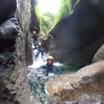 aquatic hiking in Dominica