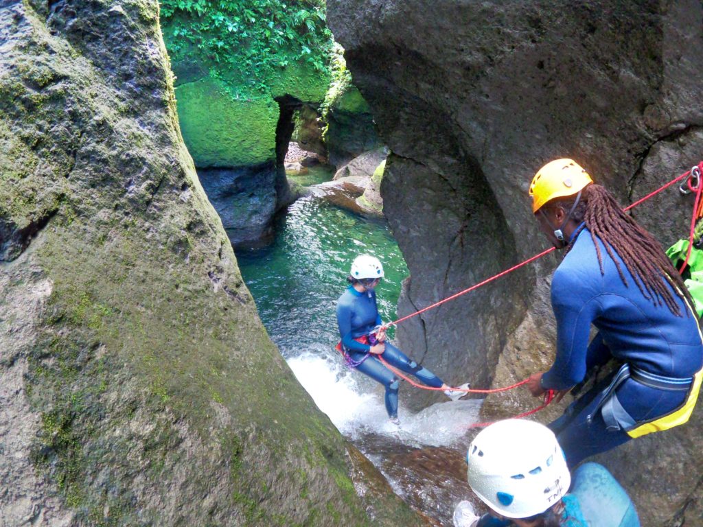 canyoning-dominica