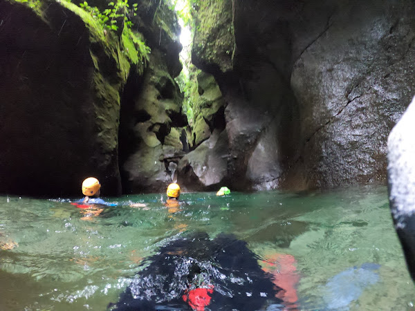 Canyoning trips in Dominica